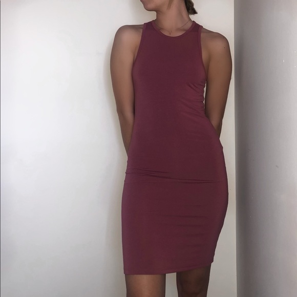 black skin tight dress forever 21